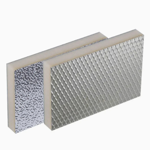 Embossed Aluminum-Clad PIR Foam for Wall & Roof Insulation