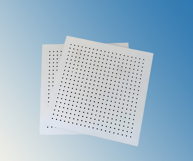 Hole-punched aluminum sheet