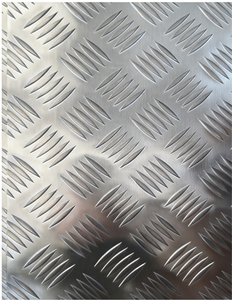 Five-strip pattern aluminum sheet (Type 3 pattern)